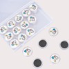 maxtek Magnets for Whiteboard, 30 Pcs Round Whiteboard Magnets, Strong