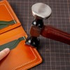 WUTA Leather Hammer Double Head Cobblers Hammer Mirror Polishing Carbon