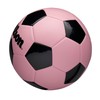 WILSON Traditional Soccer Ball - Size 5, Pink/Black