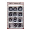 Lizzy 50 Pcs O-Rings Gasket Kit | 12 Sizes Rubber