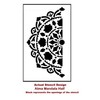 Atma Mandala Stencil for Walls – Wall Stencil Mandala –