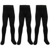 Sock Stack Heatwave Pack of 3 Girls Black Thermal Tights