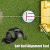 Golf Alignment Tool | Quick-Drying Waterproof Golf Lines Marker Tool,Golf
