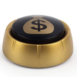 MyMealivos The Money Buzzer Button Toy - Gag Gifts, Game Addition, Stocking Stuffer(Cha-Ching)