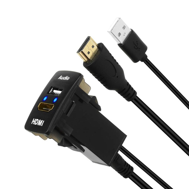 USB Input Port & HDMI Input Port Car USB Port