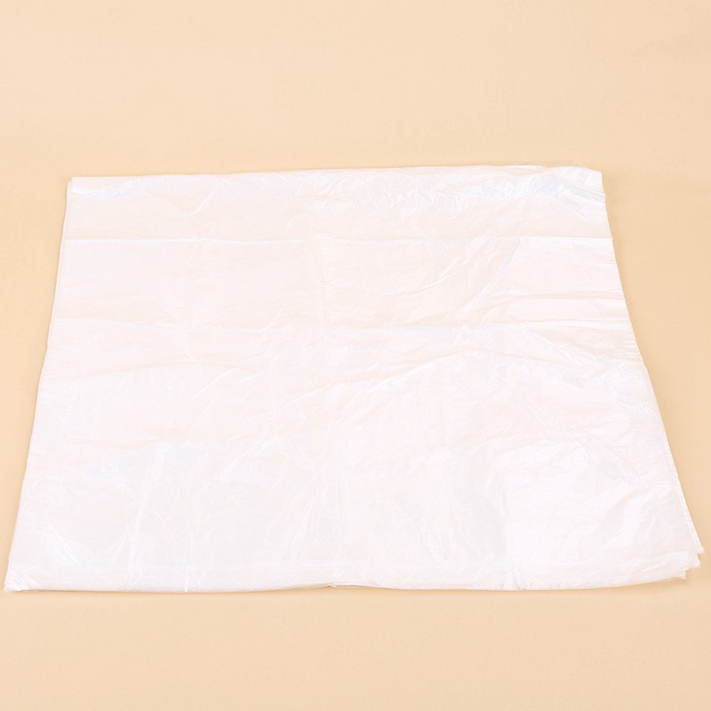 100pcs Disposable Plastic Car Seat Covers Protectors Mechanic Valet Roll