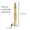 2 pack Wood Sledge hammer handle replacement for 2, 3