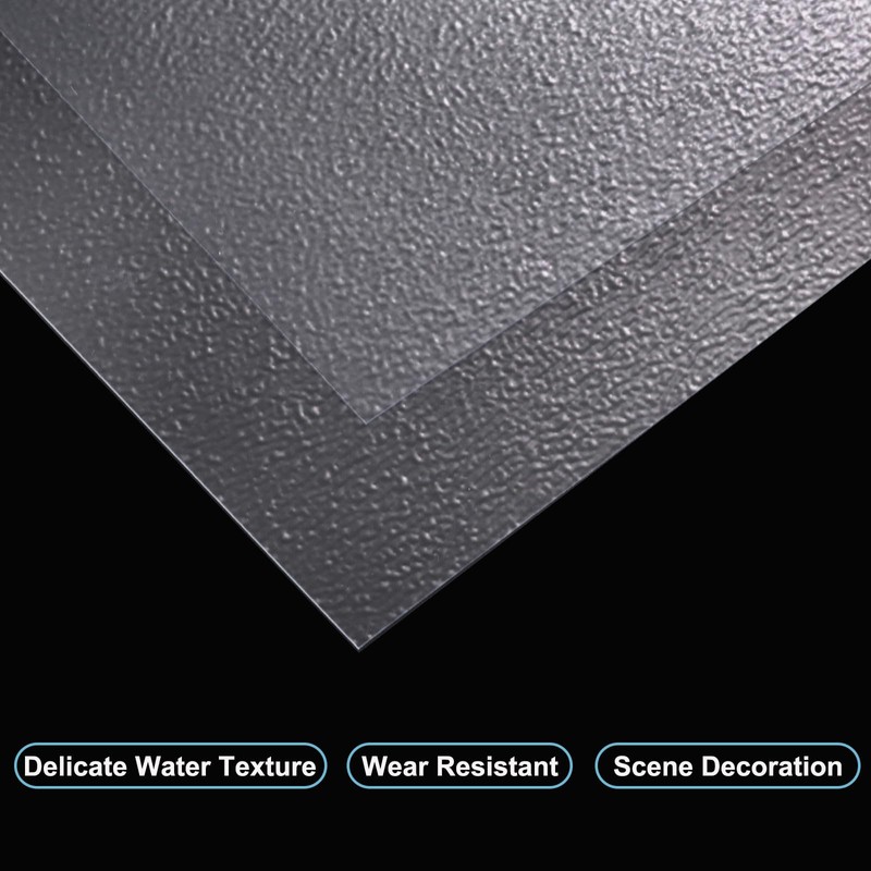 MECCANIXITY DIY Ripple Water Effect Sheet 10.6 x 7.9 Inch