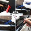 GLSOWEE 3PCS Car Micro Squeegee Curves Slot Tint Tool Set,