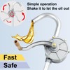 LYCARESUN 15 to 55 Gallon Drum Pump, Upgraded All-Aluminum Oil