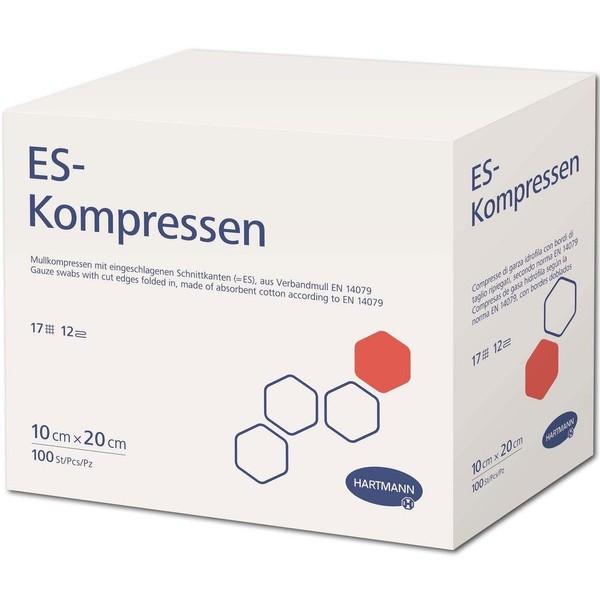 ES Compresses Sterile 10 x 10 cm Pack of 5