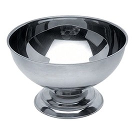 Genware NEV-6190 Sundae Cup, Stainless Steel, 80 mm Diameter