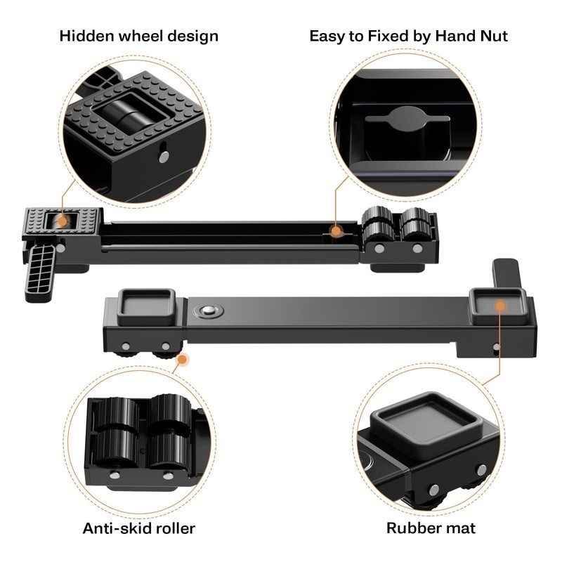 Appliance Rollers Heavy Duty,Extendable Appliance Sliders,Liftable Washing Machine Base,Easily Move