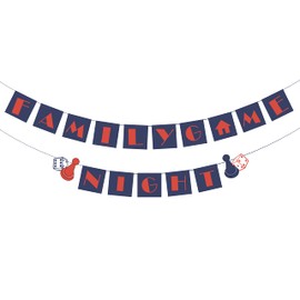Family Game Night Party Banner Game On Party Supplies Game Night Gaming Party Decorations For Kids Adults Birthday Party Video Game Party