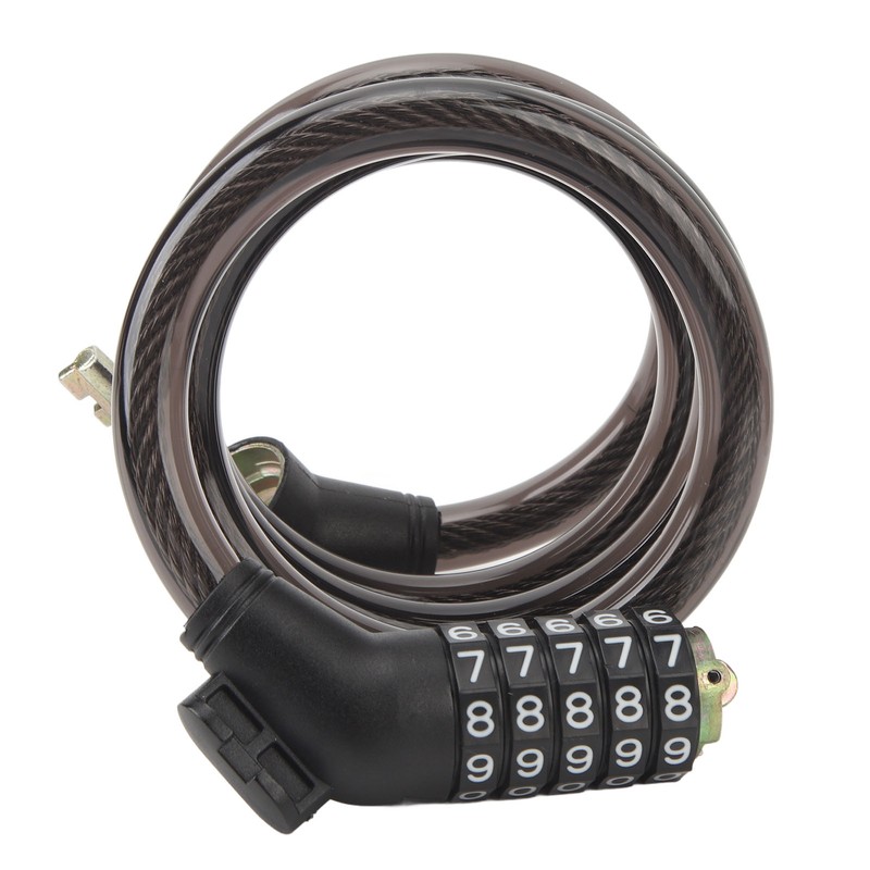 3.6ft Bicycle Lock with Mounting Bracket Anti Theft Universal 5