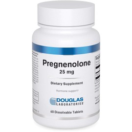 Douglas Laboratories Douglas Laboratories Pregnenolone (25 mg) - For Pancreas, Cortisol & Liver Support* - Pregnenolone Supplement - Non-GMO - 60 Tablets