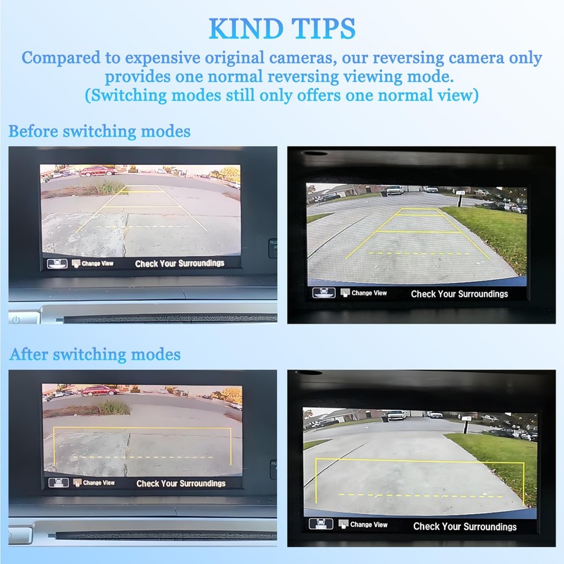 Backup Camera for 2014 2015 2016 2017 Honda Accord Sedan