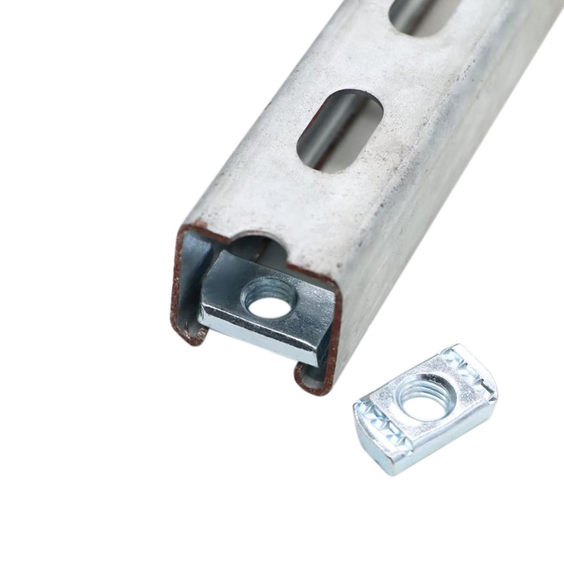 Abeicy Strut Channel Nuts, 1/2"-13 No Spring Thickened Nut with