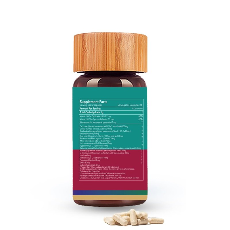 Biogetica Cronisol D 100% Vegan Non-GMO - 80 Capsules