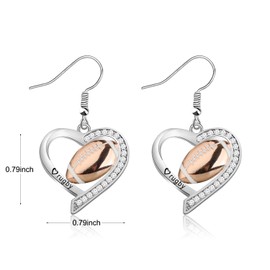 BNQL Rugby Earring Gifts Rugby Lovers Gifts Rugby Jewelry Gift for Players