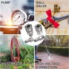 Fabselection Pressure Washer Adapter Kit, 4 Pcs Durable Stainless NPT
