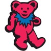 Dancing Bear - Red with Blue Necklace - Bumper Sticker/Decal