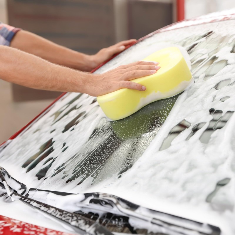 MECCANIXITY Long Waterproof Gloves 28 Inch Elastic Cuff Rubber Chemical