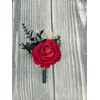 DESUNESS Wedding Flower Set with Rose Corsage and Boutonniere for