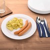 Gräwe Premium Disposable Plates with Silver Rim / Large 26