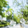 H&D HYALINE & DORA Clear Crystal Prism Ball Rainbow Maker
