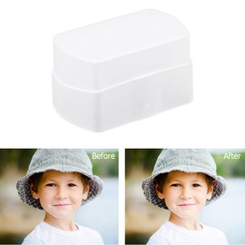 Flash Diffuser JJC Camera Flash Bounce Light Diffuser for Canon 430EX 430EX II Sony HVL-F43M Flash Speedlight -1pack