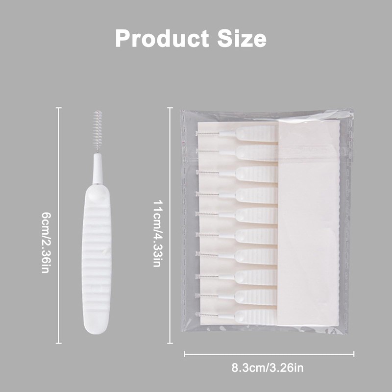 20 Pieces Shower Head Cleaning Brush for Small Hole, 2026