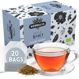 HERBALIA - Thyme Infusion in Tea Bags, Set of 20 Tea Bags without Metal Clips, Thyme