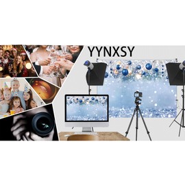 YYNXSY Hello Winter Backdrop Banner Snowflake Winter Snow Photography Background Banner Decorations Photo Booth Christmas Winter Party Decorations for Wall Fireplace Party Decor 7X5FT YY-8004