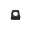 TS15 BLACK/20 Talon 15mm Black Single Hinge Pipe Clips -