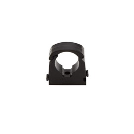TS15 BLACK/20 Talon 15mm Black Single Hinge Pipe Clips - Bag of 20