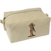 'Belly Dancer Pixel Art ' Canvas Wash Bag/Makeup Case (CS00036043)
