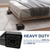 Oversized Bed Risers, 3 inch Lift, 8 Pack Heavy Duty