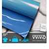 VViViD Sky Blue Heavy-Duty Iron-on Heat Transfer Vinyl Film (12"