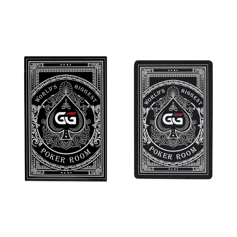 Generic GGPOKER Card Deck 100% Plastic Playing Cards, 2-Deck Poker