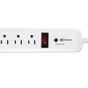 Innovera IVR71652 Surge Protector, 6 Outlets, 4' Cord, 540 J,