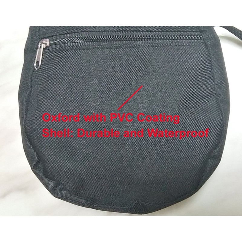 Rock Climbing Chalk Bags with Belt Zipper Pocket and Adjustable