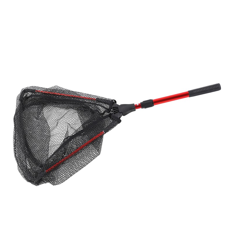 Floating Fishing Net Aluminum Alloy Hex Structural Mesh Extended Handle