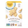 Simple Mills Almond Flour Sea Salt Crackers, 10 Ounce (2