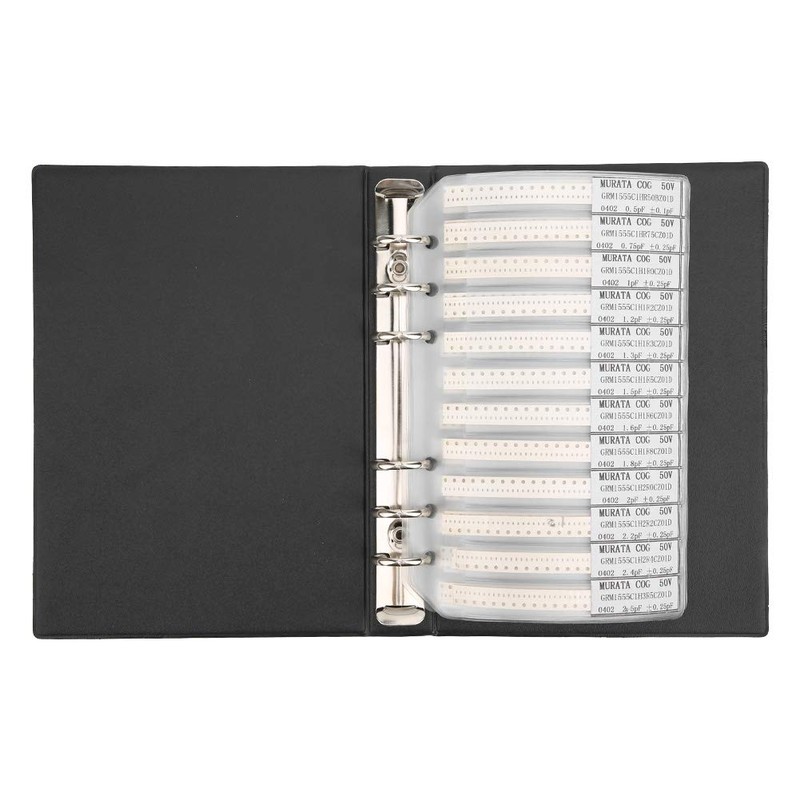 0402 Capacitor Book kit 0402 Series Capacitance Sample Book 80