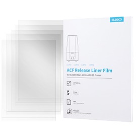 ELEGOO ACF Release Film 5 PCS for Mars 4 Ultra LCD 3D Printer with 95% Light Transmittance, 225 * 160mm, 0.3mm Thickness