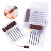 Mipcase 1set Tungsten Nail Drill Bits Professional Nail Care Polishing