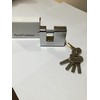 75mm Armoured Steel Covered Keyed Padlock