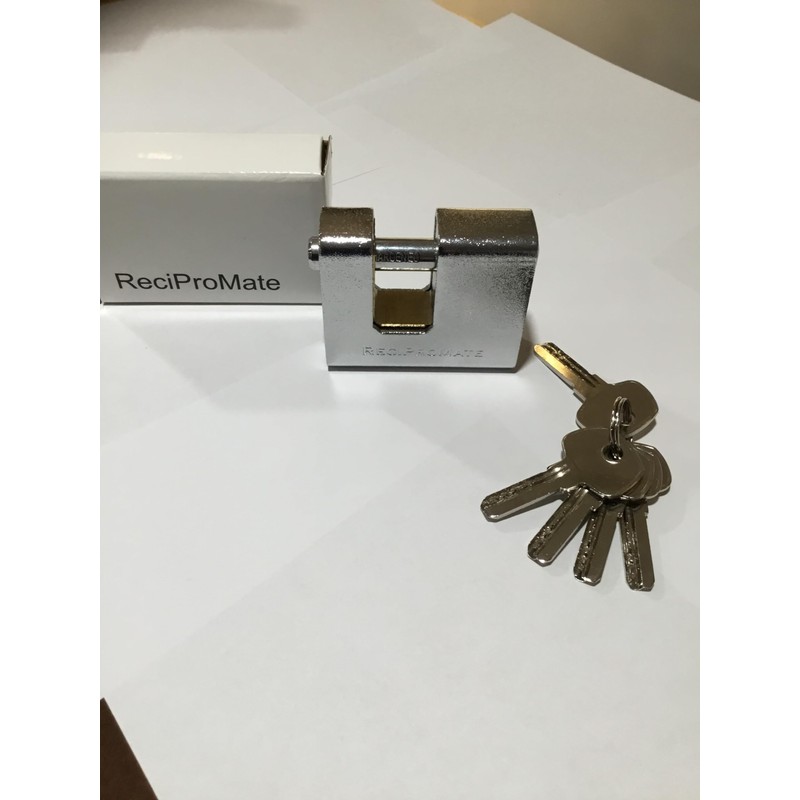 75mm Armoured Steel Covered Keyed Padlock