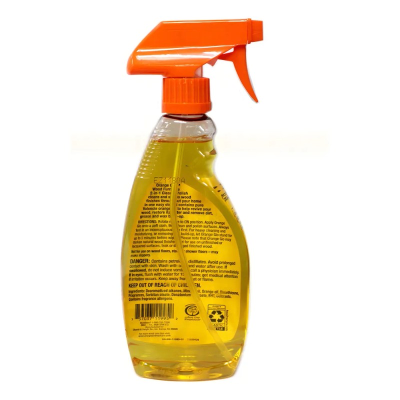 Limpiador De Madera Orange Glo 2 En 1